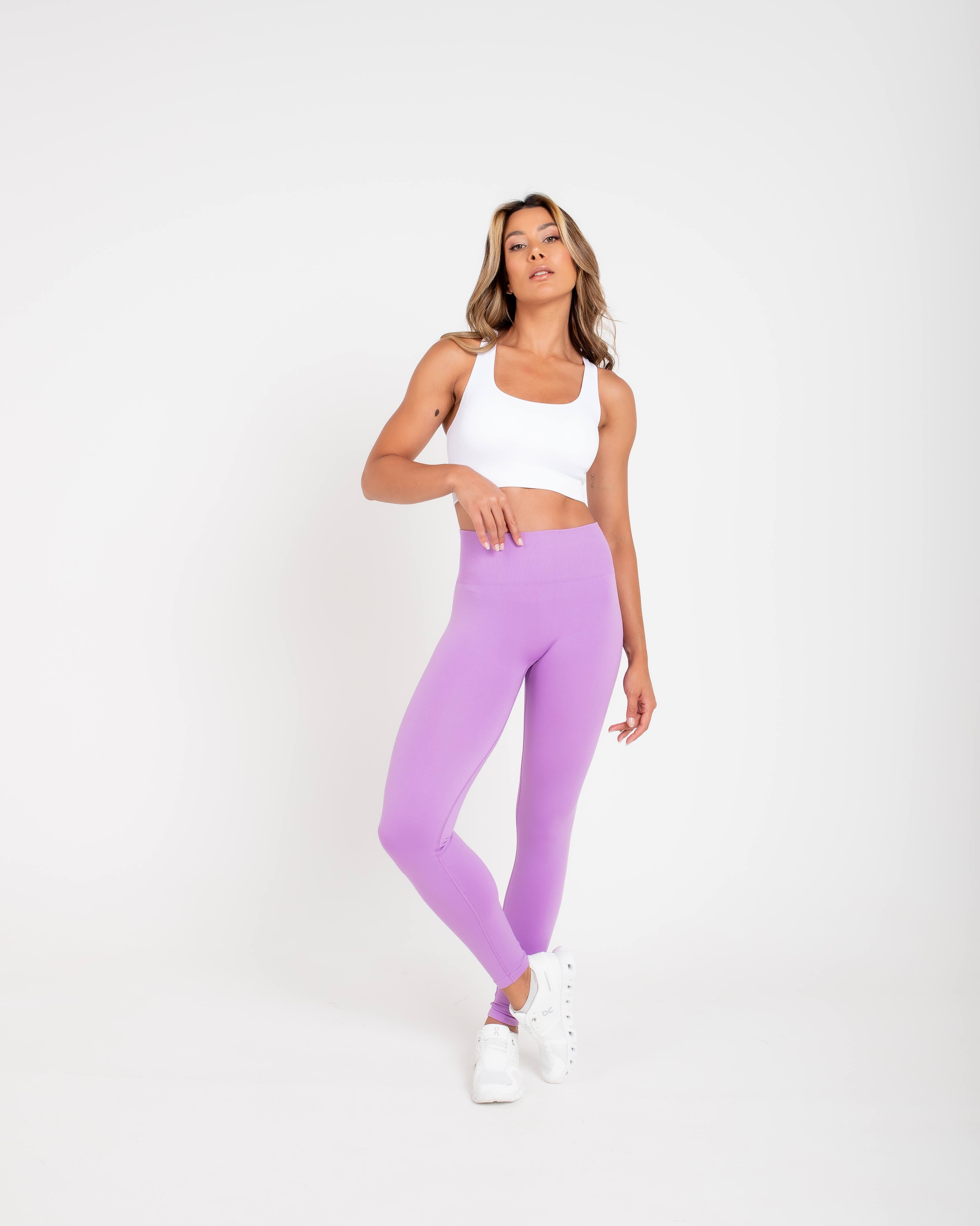 Legging de Malha Aiane - Lavanda