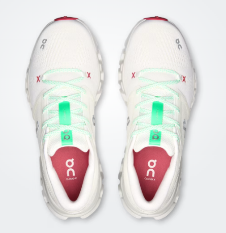 On Cloud X 5 Feminino  - Ivory | Ice