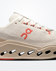 On Running Cloudsurfer Max 1 Feminino Ivory / Salmon ROWA STORE