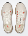 On Running Cloudsurfer Max 1 Feminino Ivory / Salmon ROWA STORE