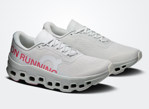 On Cloudmonster 1 Feminino  - Silver | Camellia