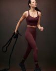 Legging Agilitá x Rowa - Marrom