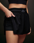 Short Runner Agilitá x Rowa - Preto