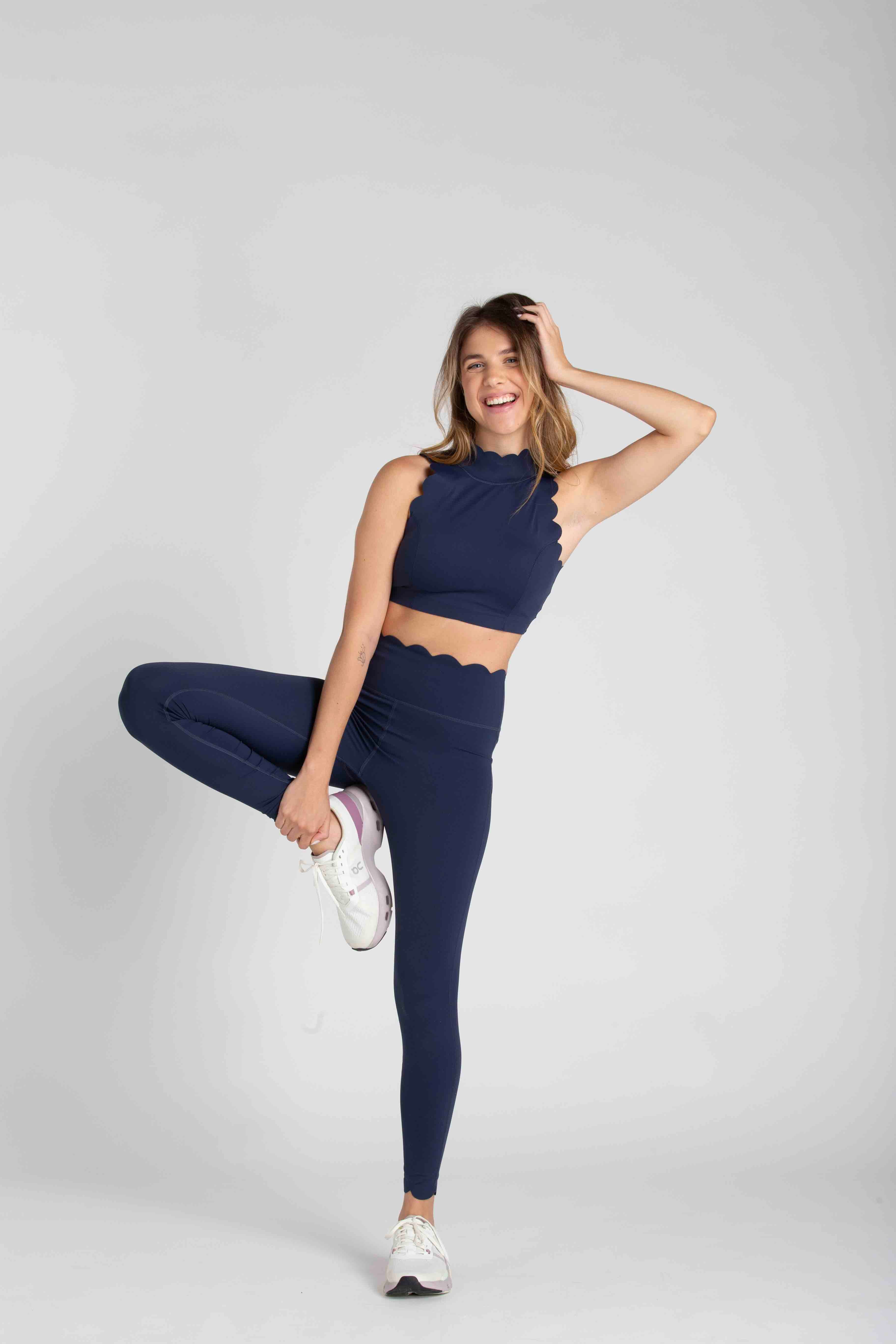 LEGGING HEART - AZUL MARINHO