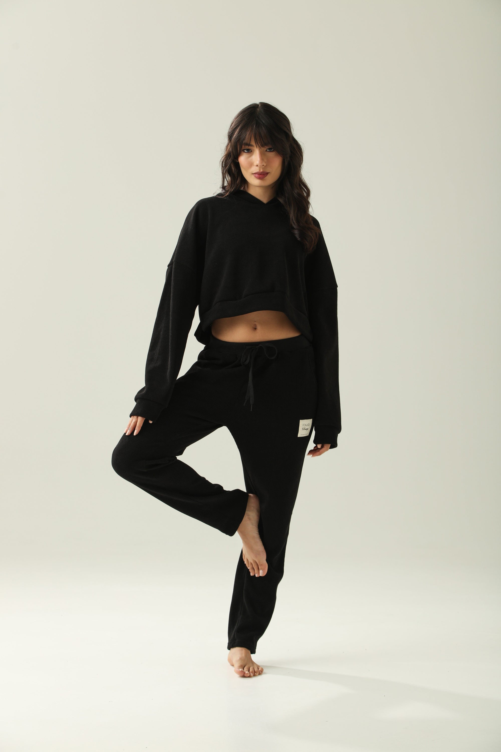 Conjunto Moletom Rowa Lounge Flow - Preto ROWA STORE DI6