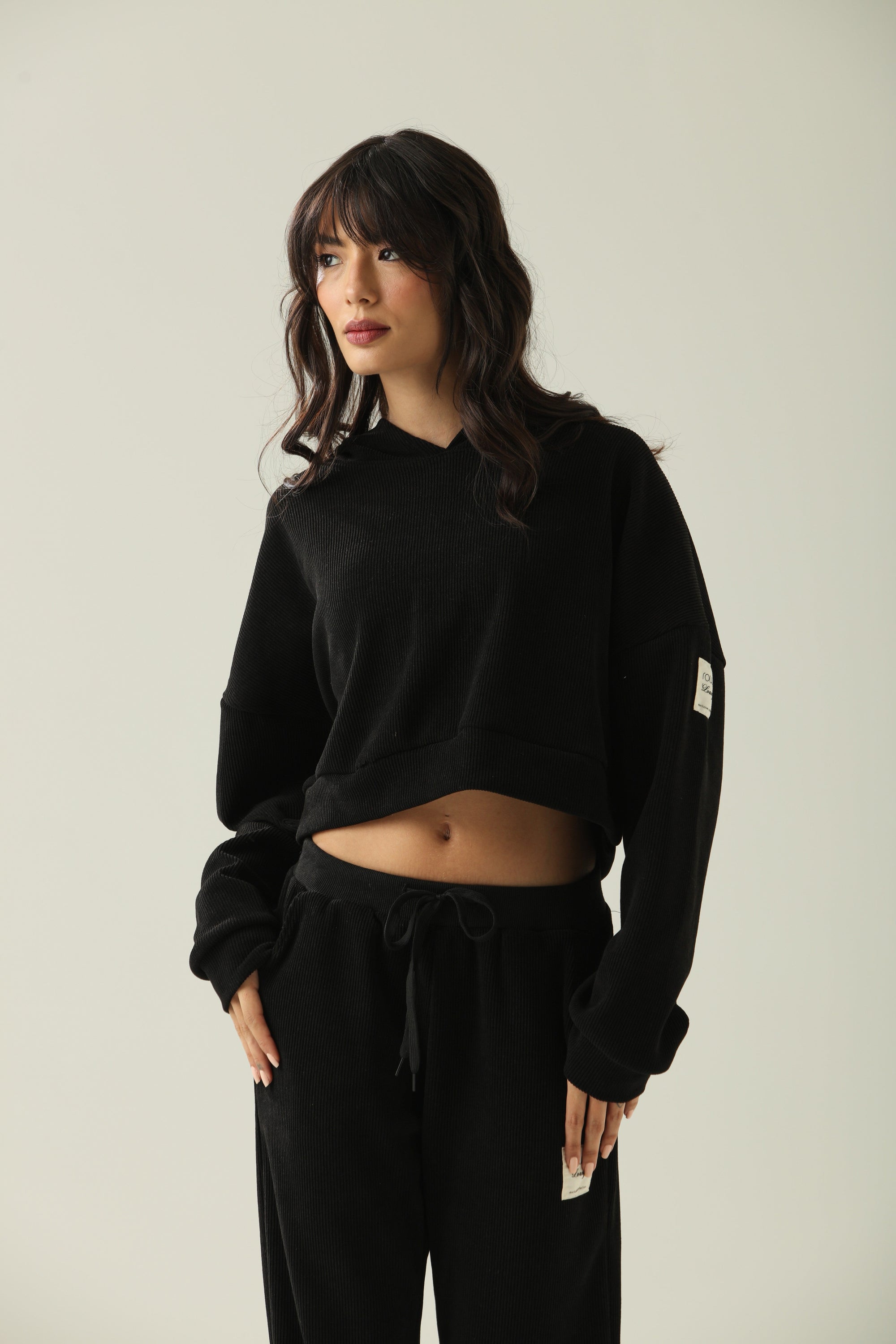 Conjunto Moletom Rowa Lounge Flow - Preto ROWA STORE DI6