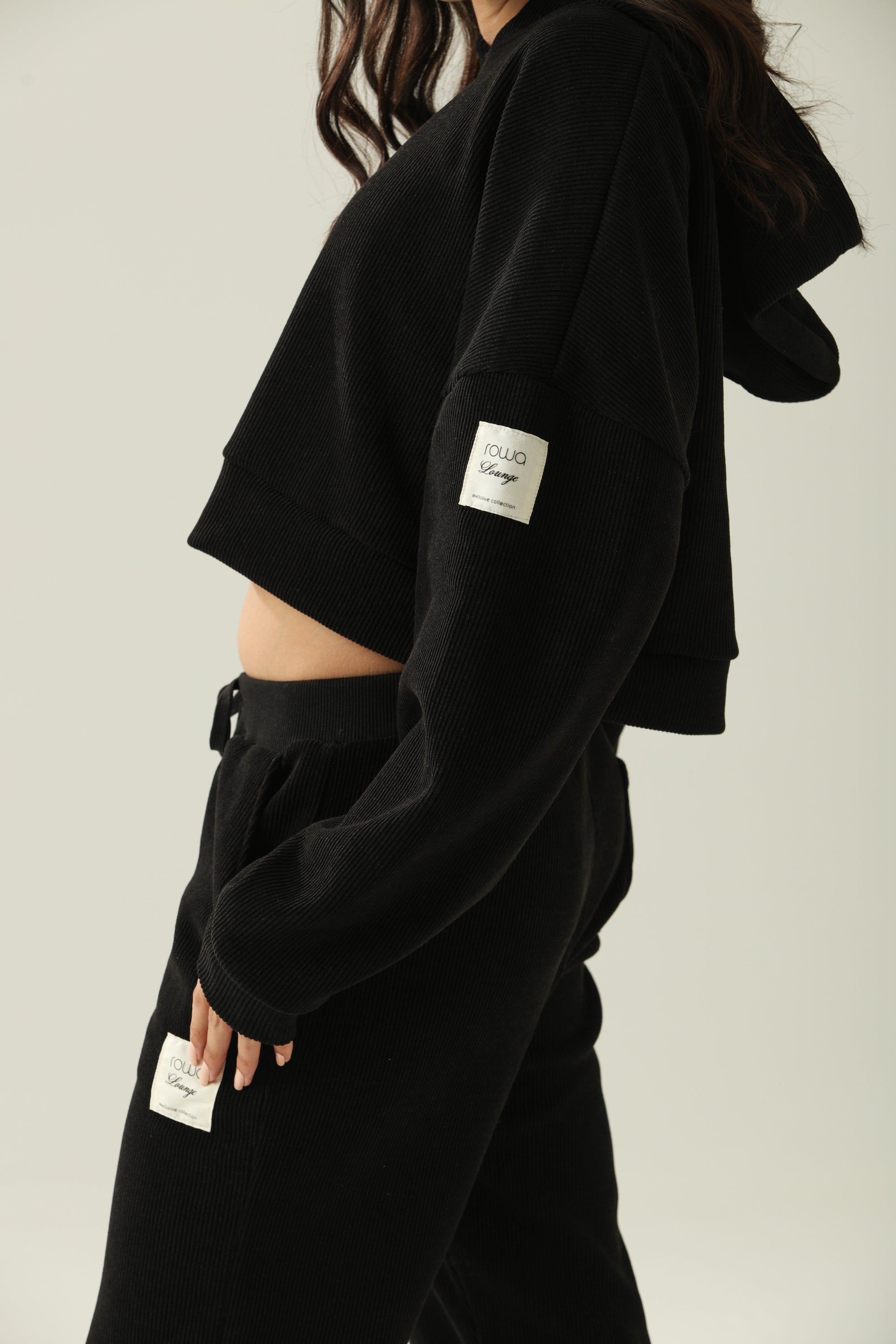 Conjunto Moletom Rowa Lounge Flow - Preto ROWA STORE DI6
