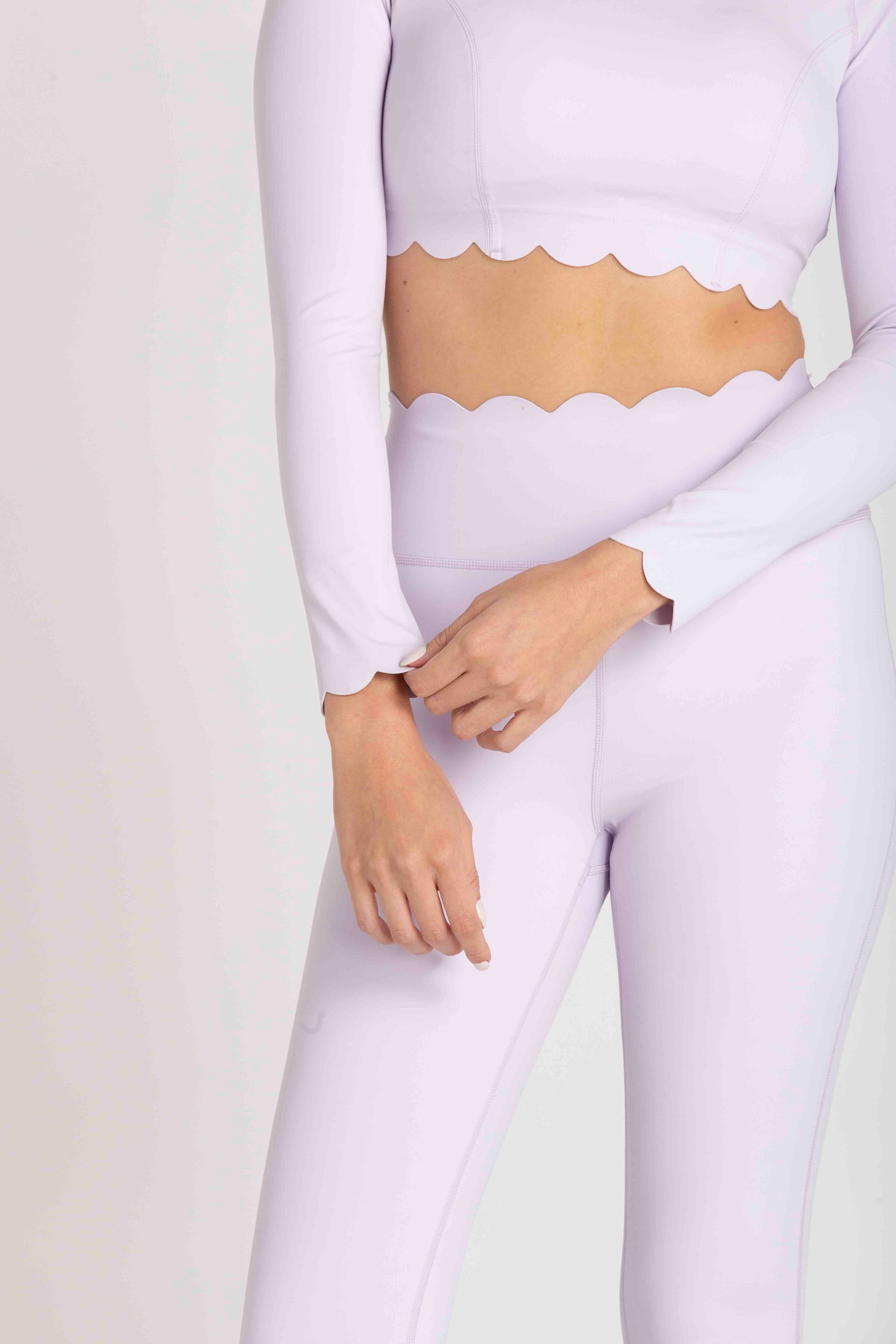 LEGGING HEART - LAVANDA