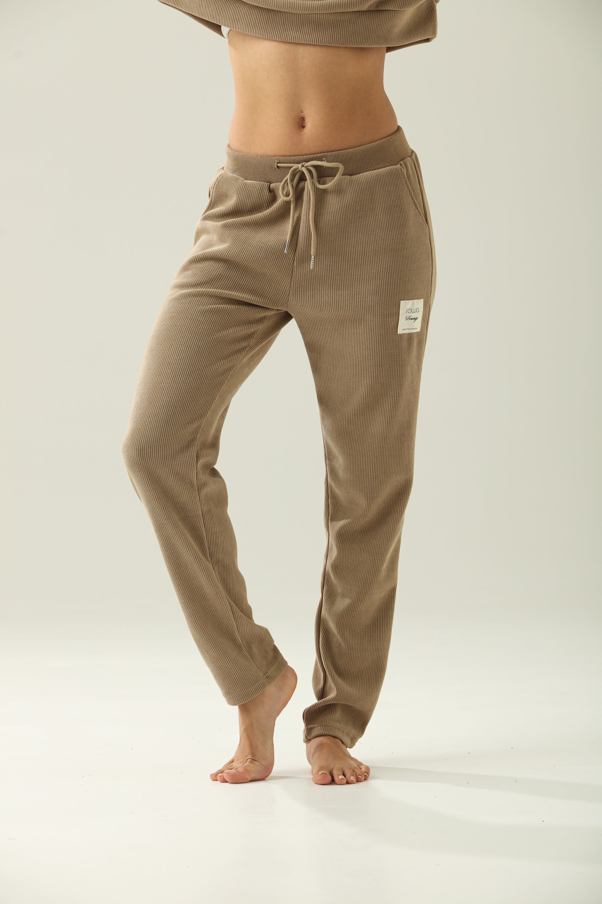 Conjunto Moletom Rowa Lounge Flow - Bege ROWA STORE DI6