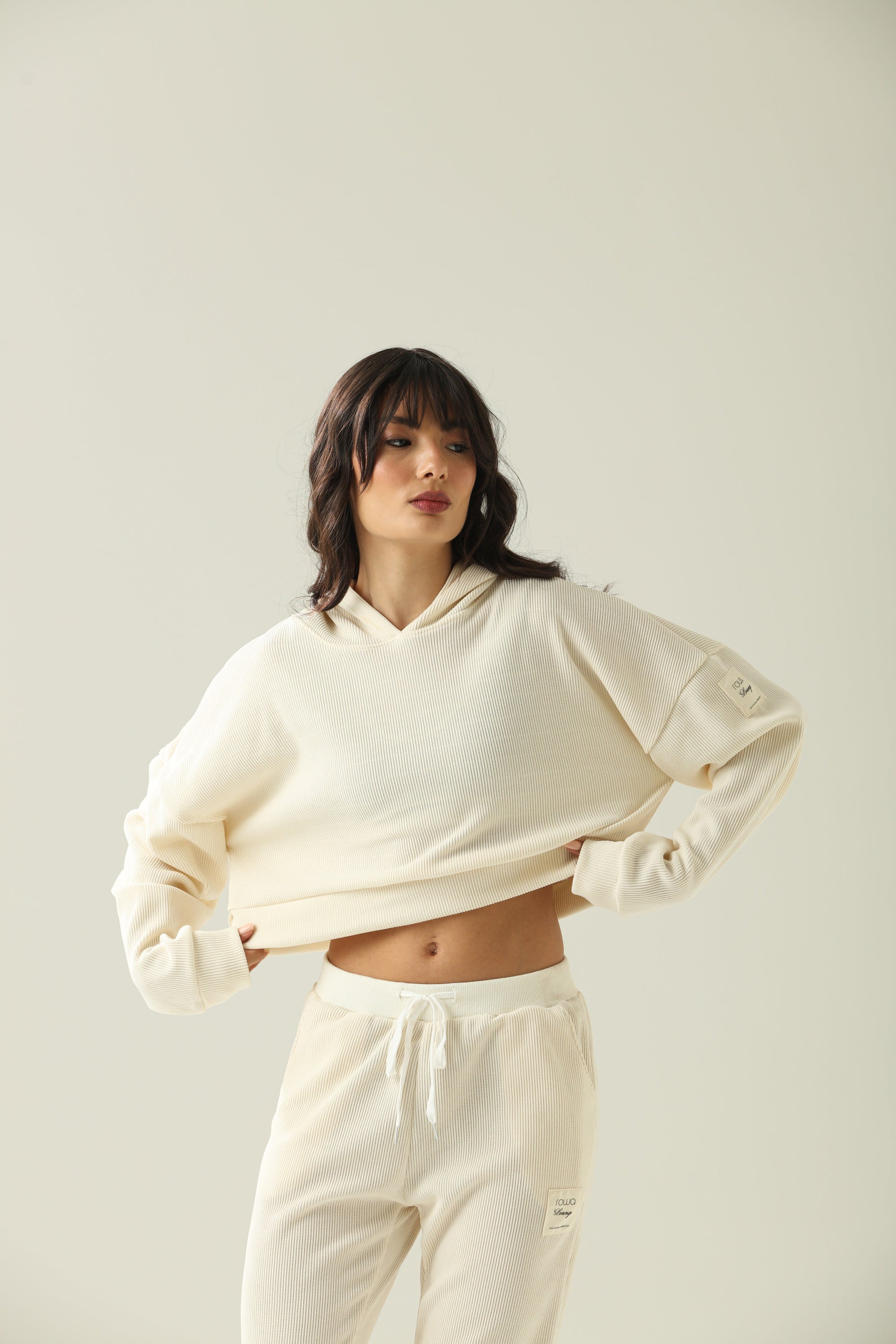 Conjunto Moletom Rowa Lounge Flow - Off-White ROWA STORE DI6
