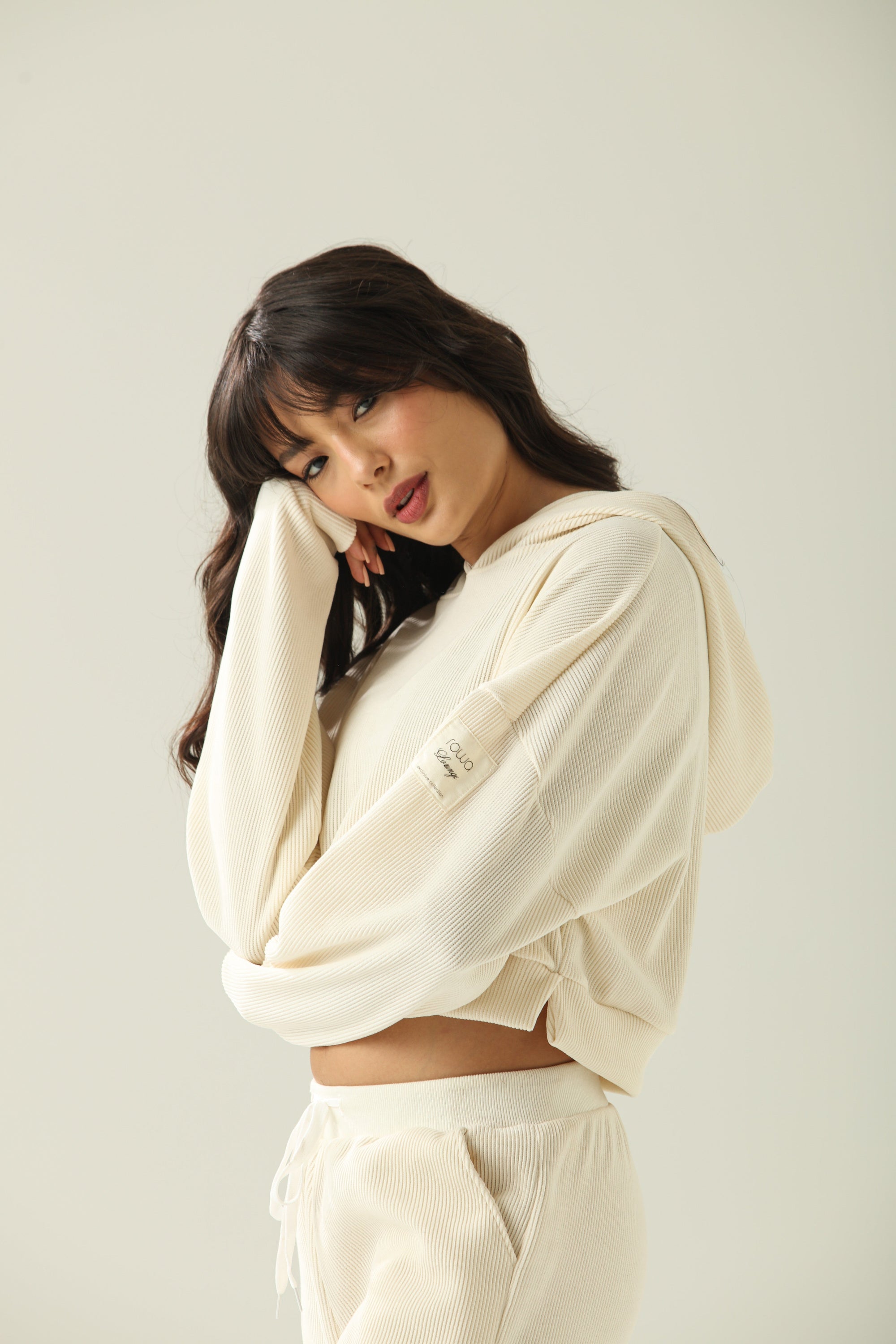 Conjunto Moletom Rowa Lounge Flow - Off-White ROWA STORE DI6