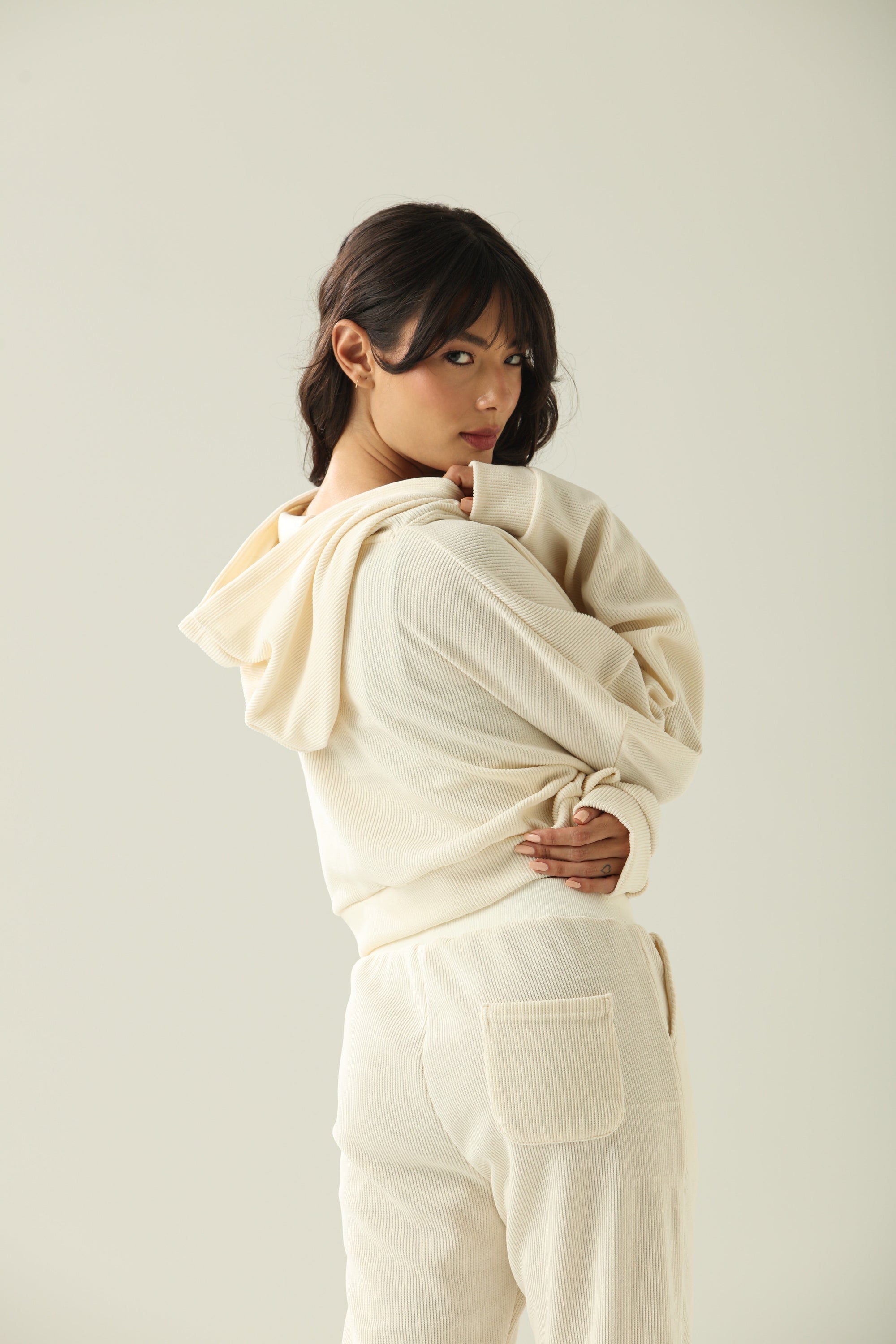 Conjunto Moletom Rowa Lounge Flow - Off-White ROWA STORE DI6