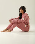 Conjunto Moletom Rowa Lounge Flow - Rose ROWA STORE DI6