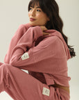 Conjunto Moletom Rowa Lounge Flow - Rose ROWA STORE DI6