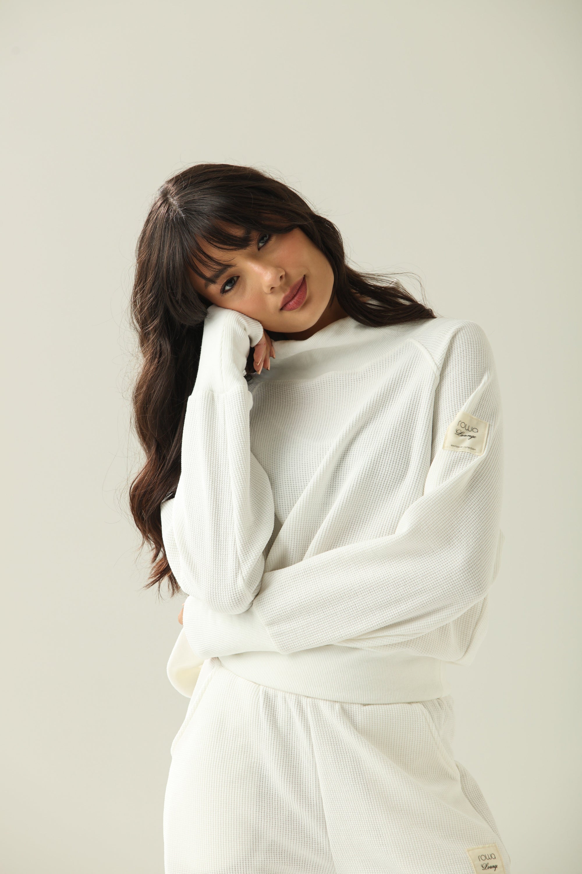 Conjunto de Moletom Rowa Lounge Daily - Branco ROWA STORE DI6