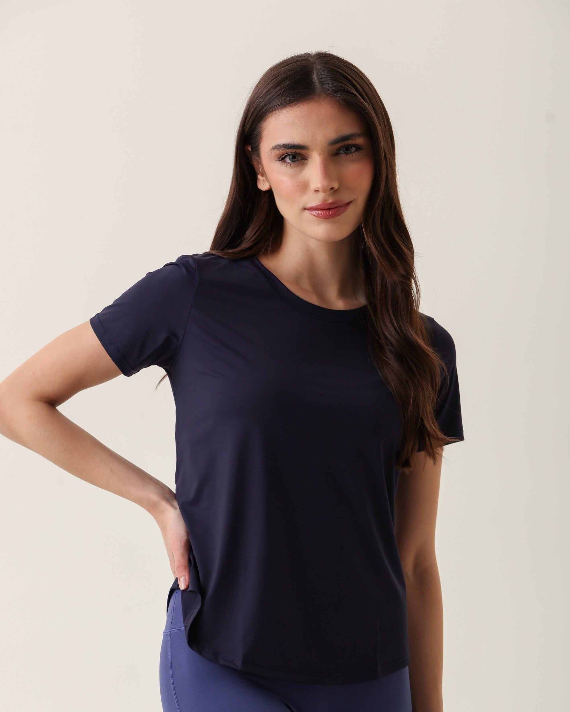 Camiseta Iara - Azul Marinho ROWA STORE DI9