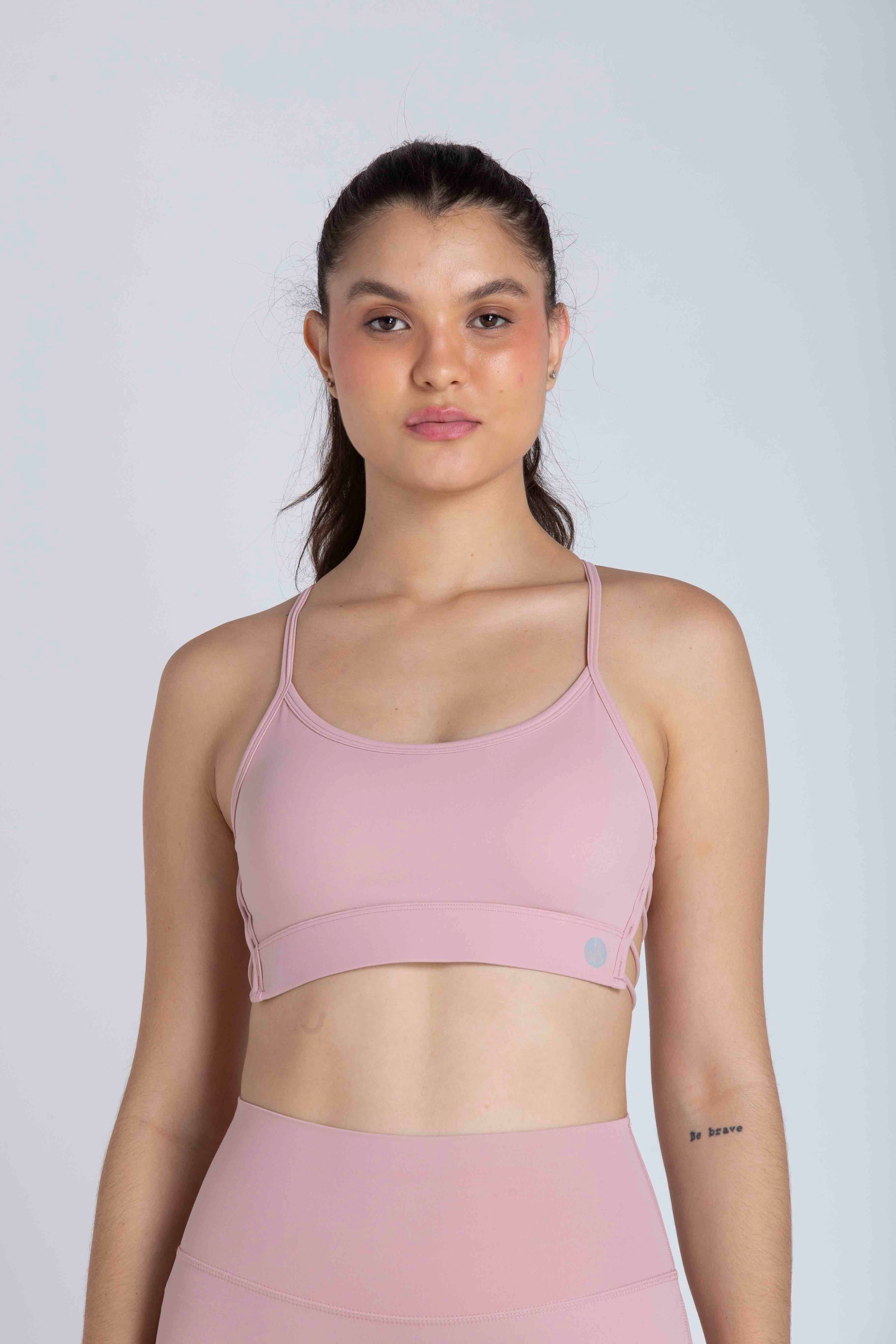 Val Thin Strap Top - Rose