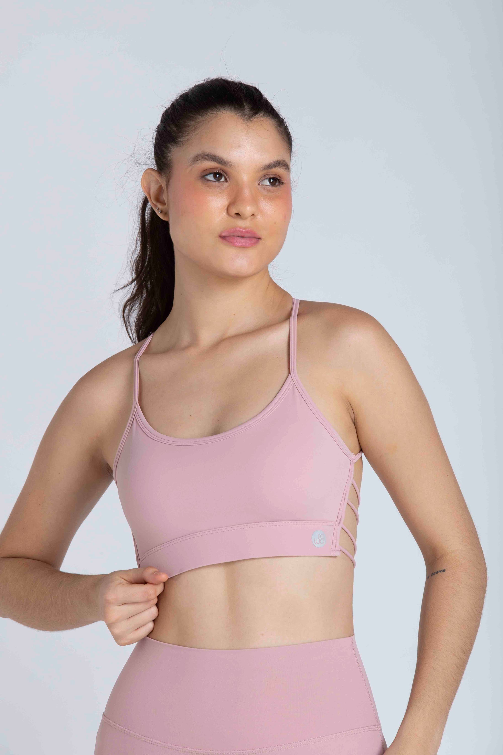 Val Thin Strap Top - Rose