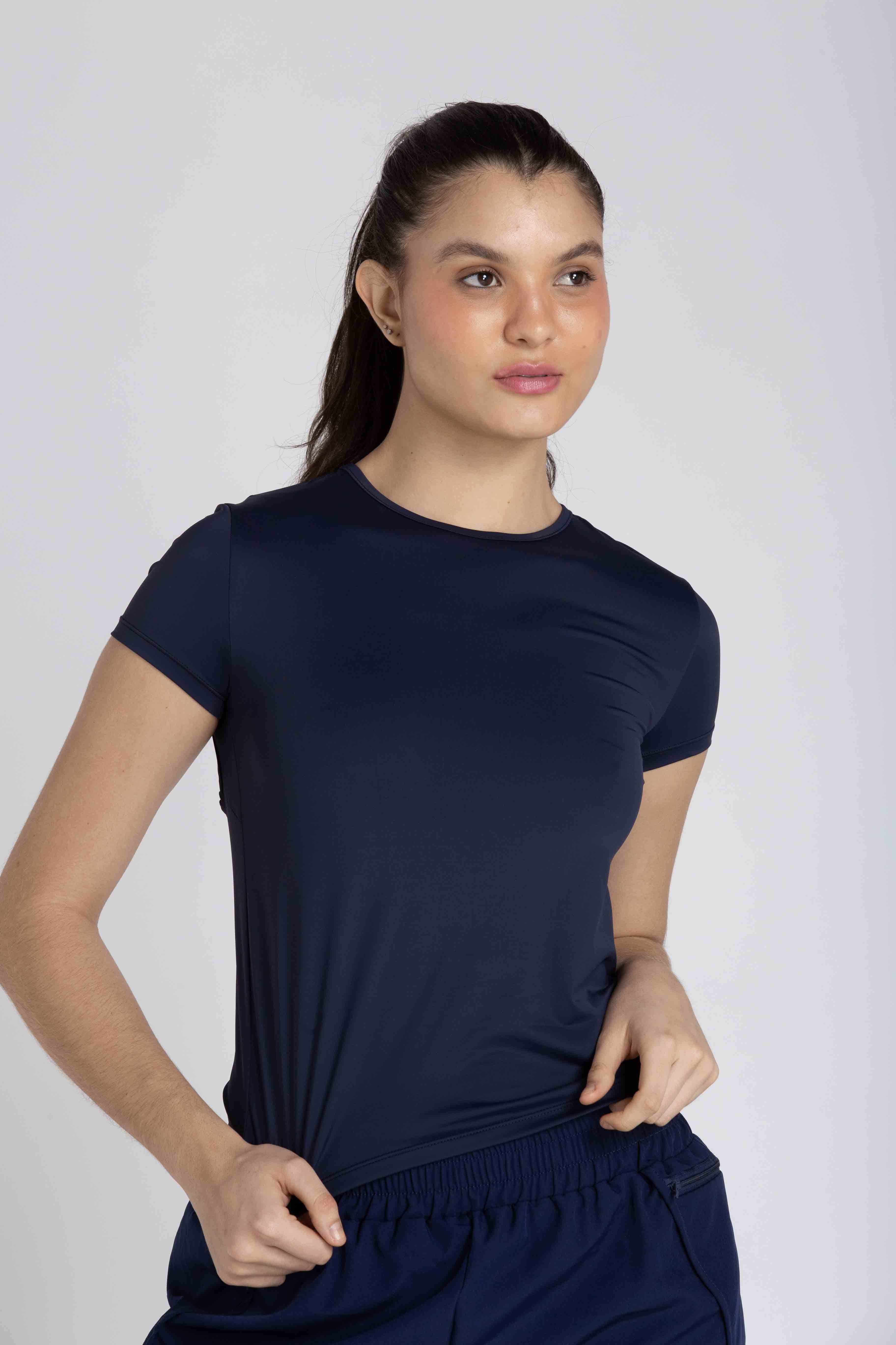 Camiseta Julia - Azul Marinho