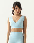 Top Heart V-Cut - Azul Bebe (Cópia) ROWA STORE DI6