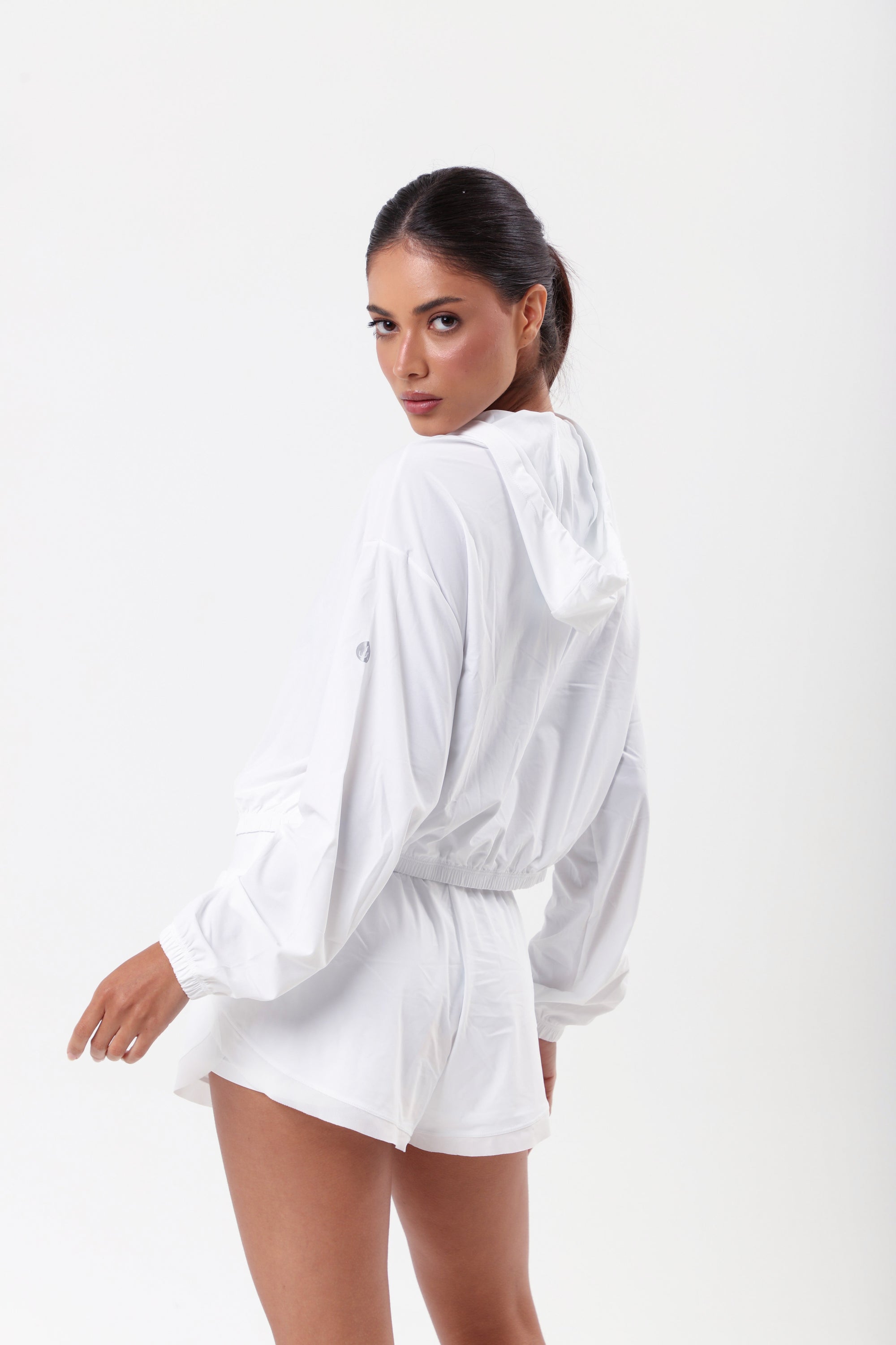 Shorts High Rowa - Branco