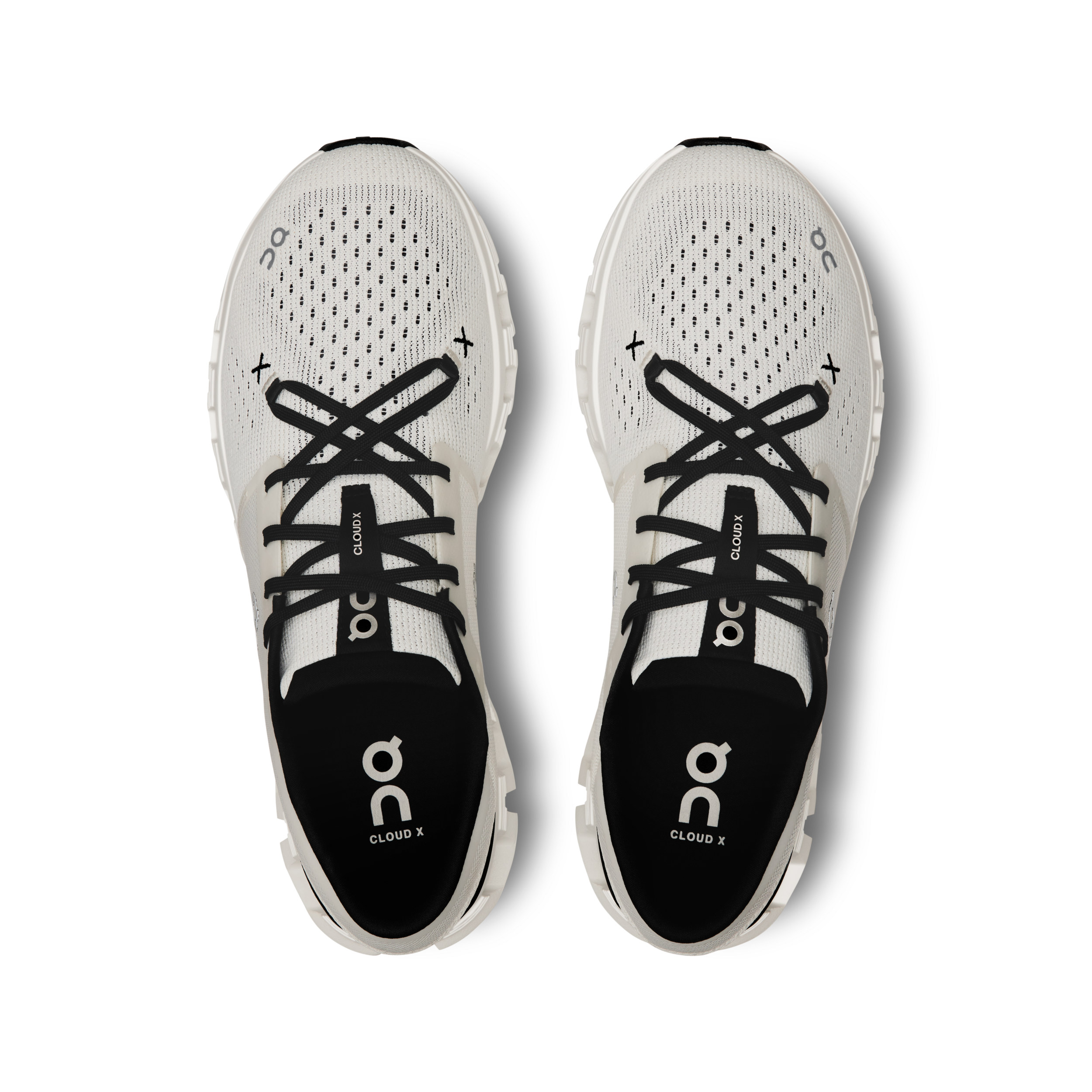 On Running Feminino Cloud X4 Ivory | Black