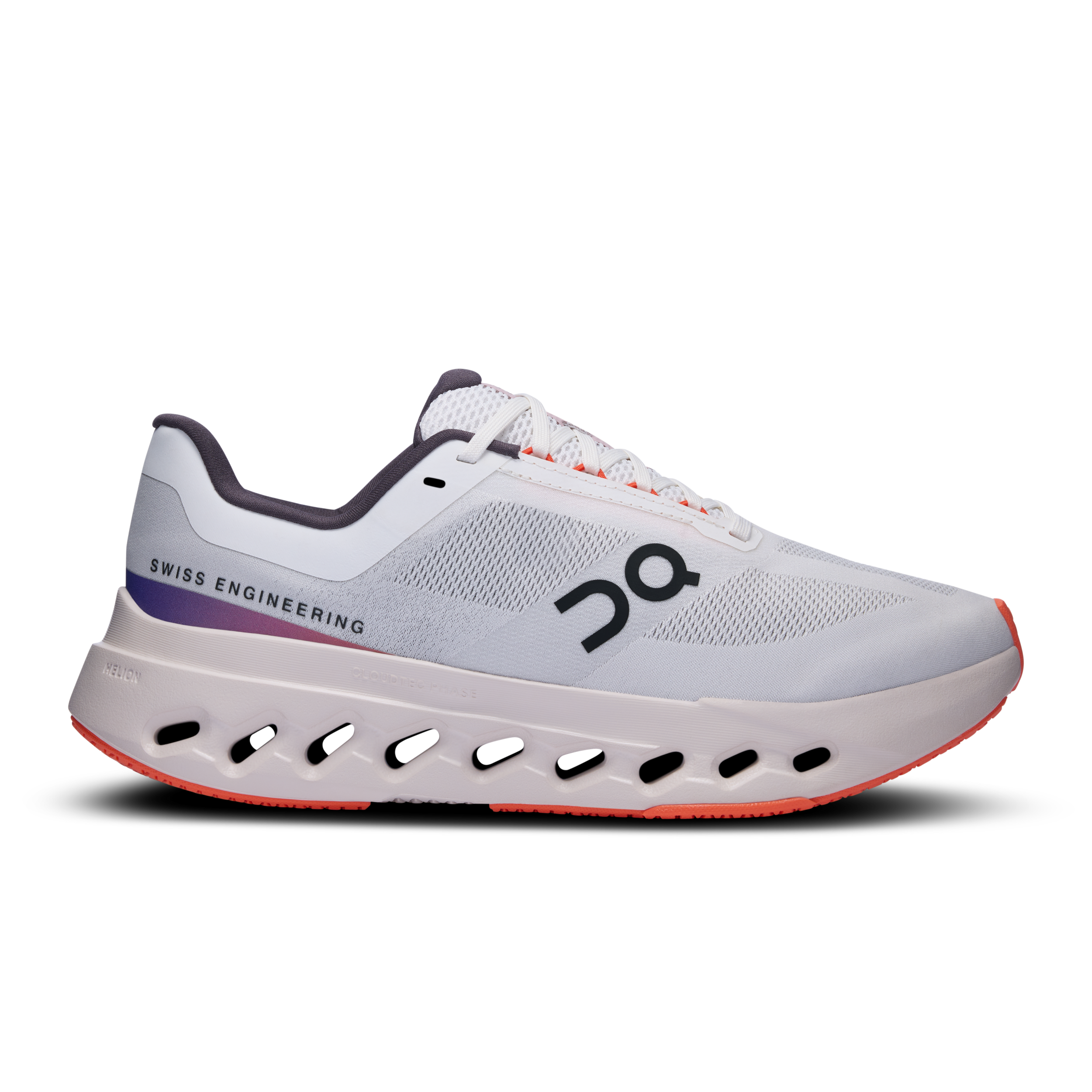 On Running Cloudsurfer Next Feminino - White / Flame