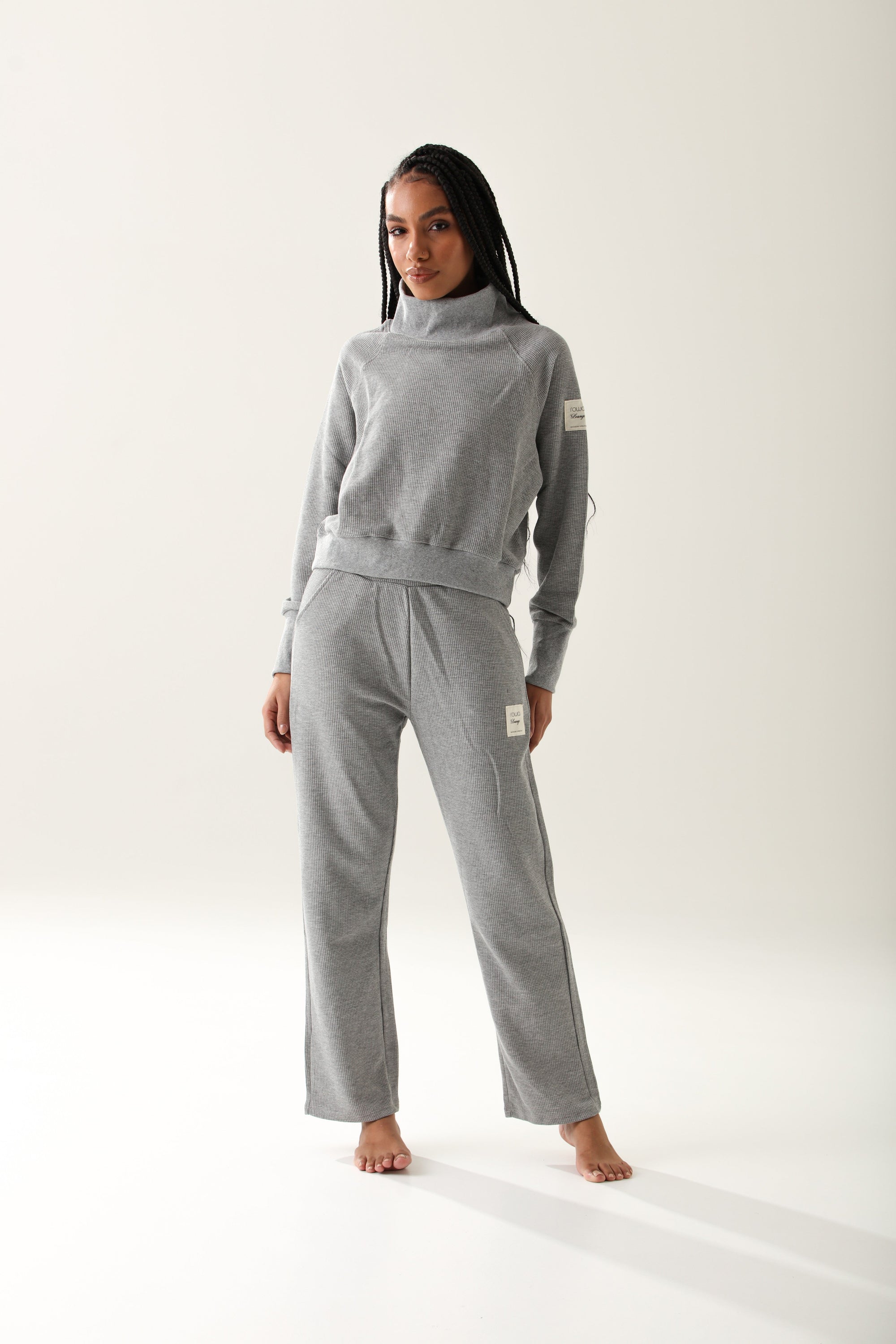 Calça de Moletom Rowa Lounge Daily - Cinza ROWA STORE DI6
