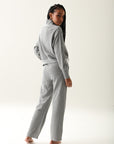 Conjunto de Moletom Rowa Lounge Daily - Cinza ROWA STORE DI7