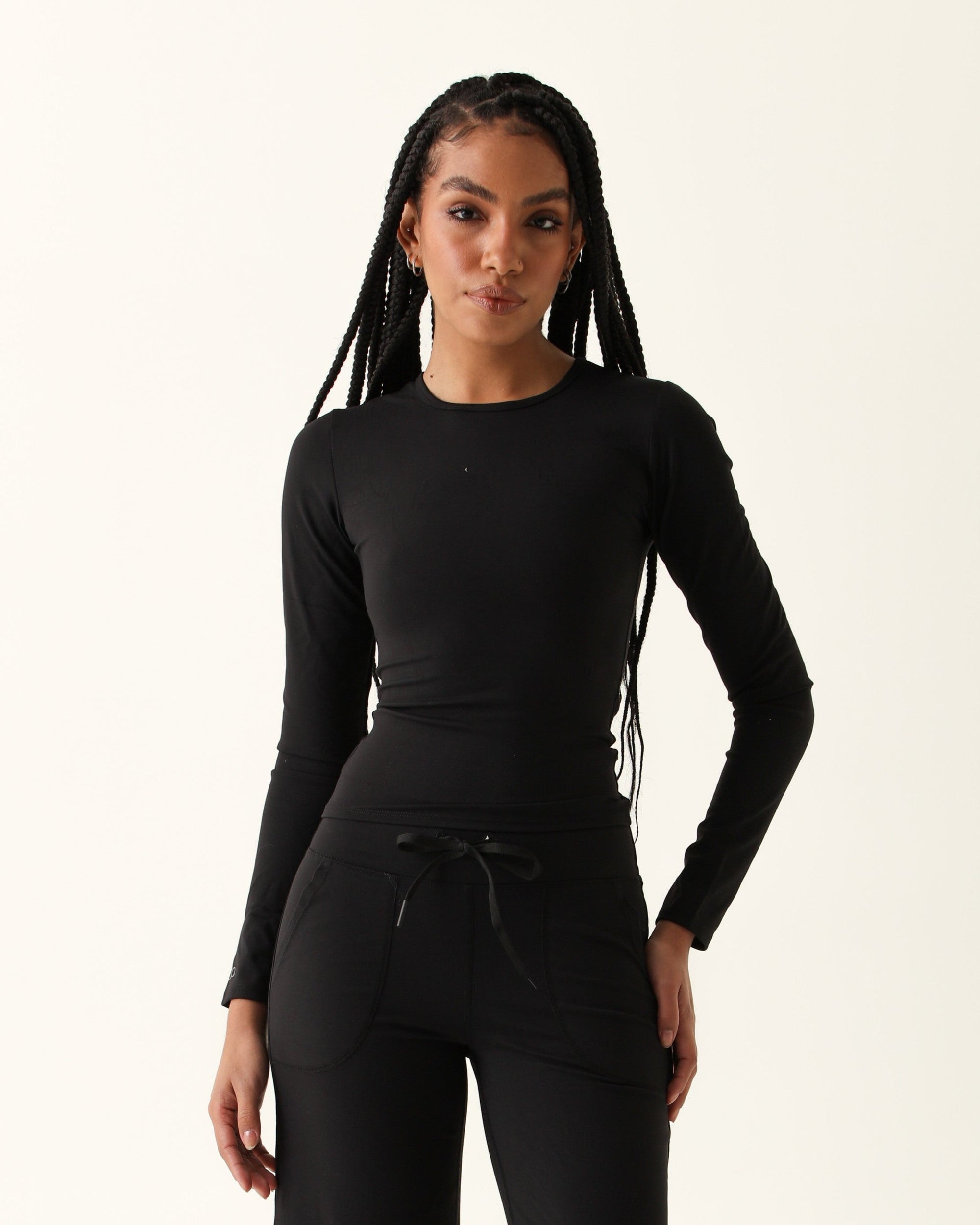 Camiseta Manga Longa Second - Preto ROWA STORE DI7