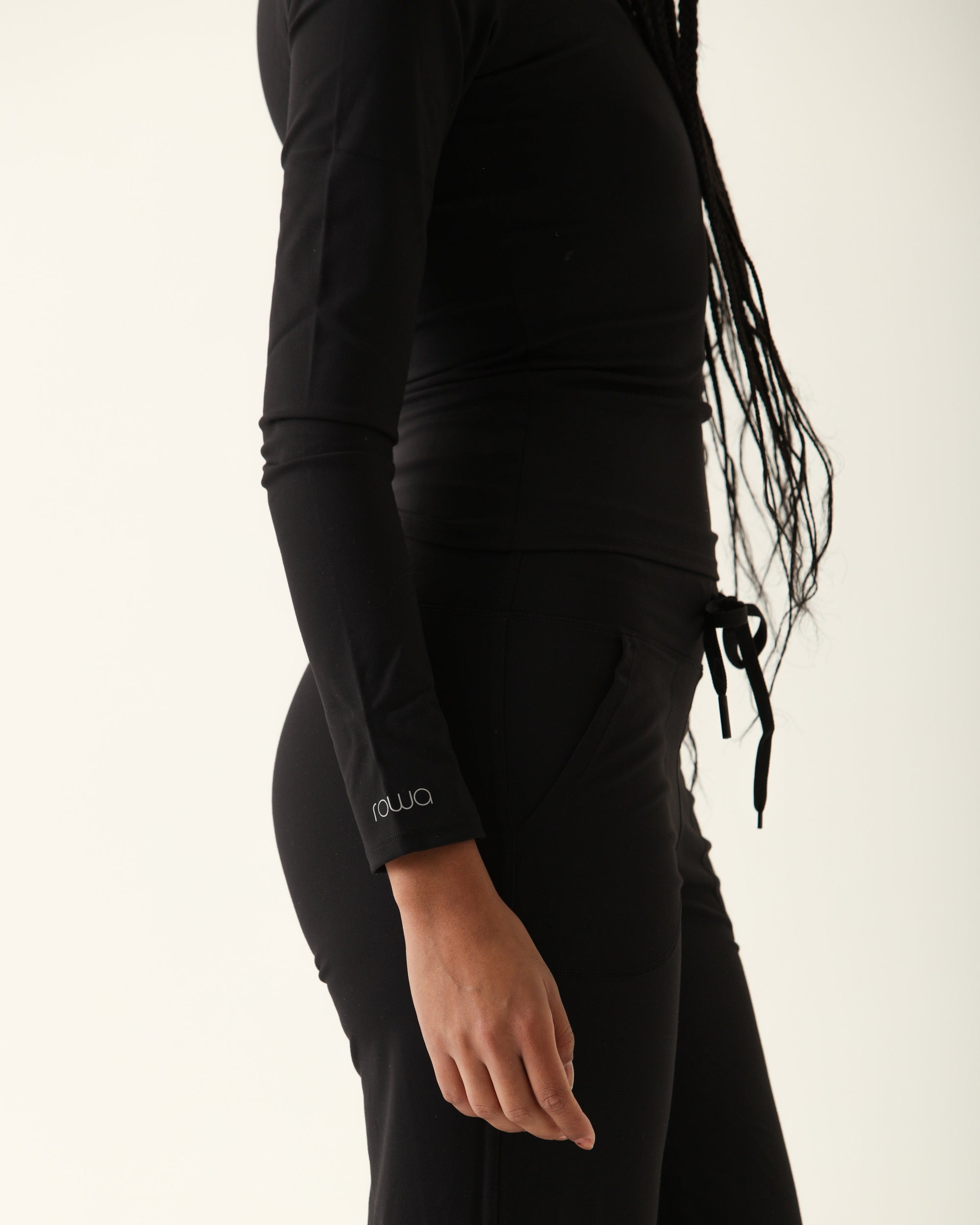 Camiseta Manga Longa Second - Preto ROWA STORE DI7
