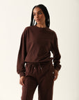 Conjunto Moletom Modal - Café Escuro ROWA STORE DI7
