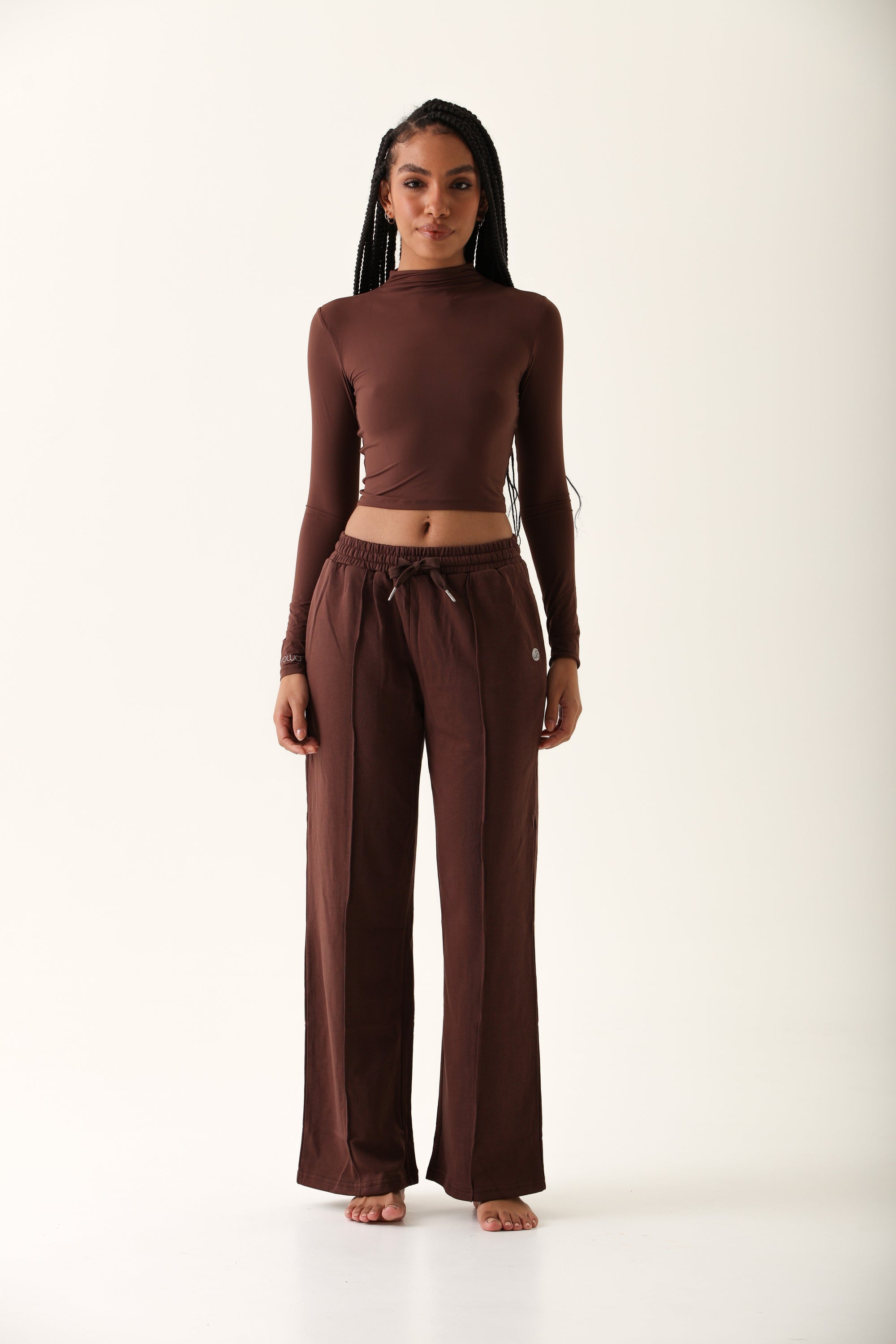Calça Moletom Modal - Café Escuro ROWA STORE DI7