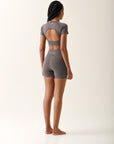 Shorts Lu - Café Escuro ROWA STORE DI7