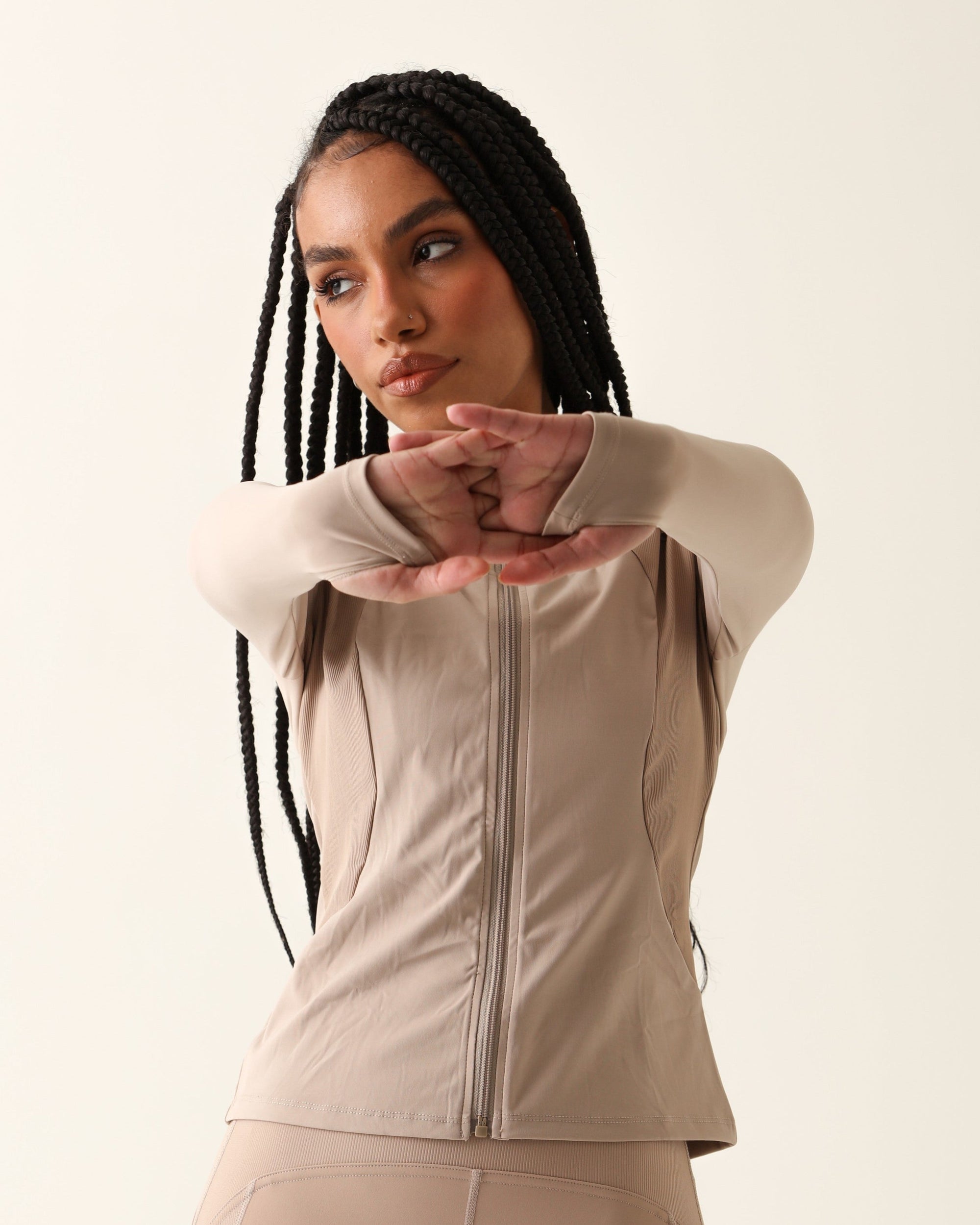 Jaqueta Maria - Bege ROWA STORE DI7