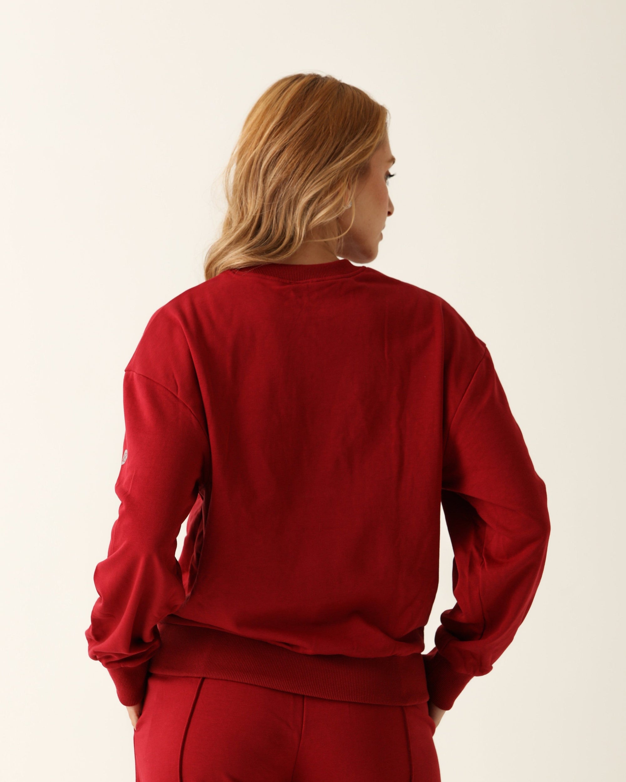 Blusa Moletom Modal - Vermelho ROWA STORE DI7