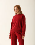 Conjunto Moletom Modal - Vermelho ROWA STORE DI7