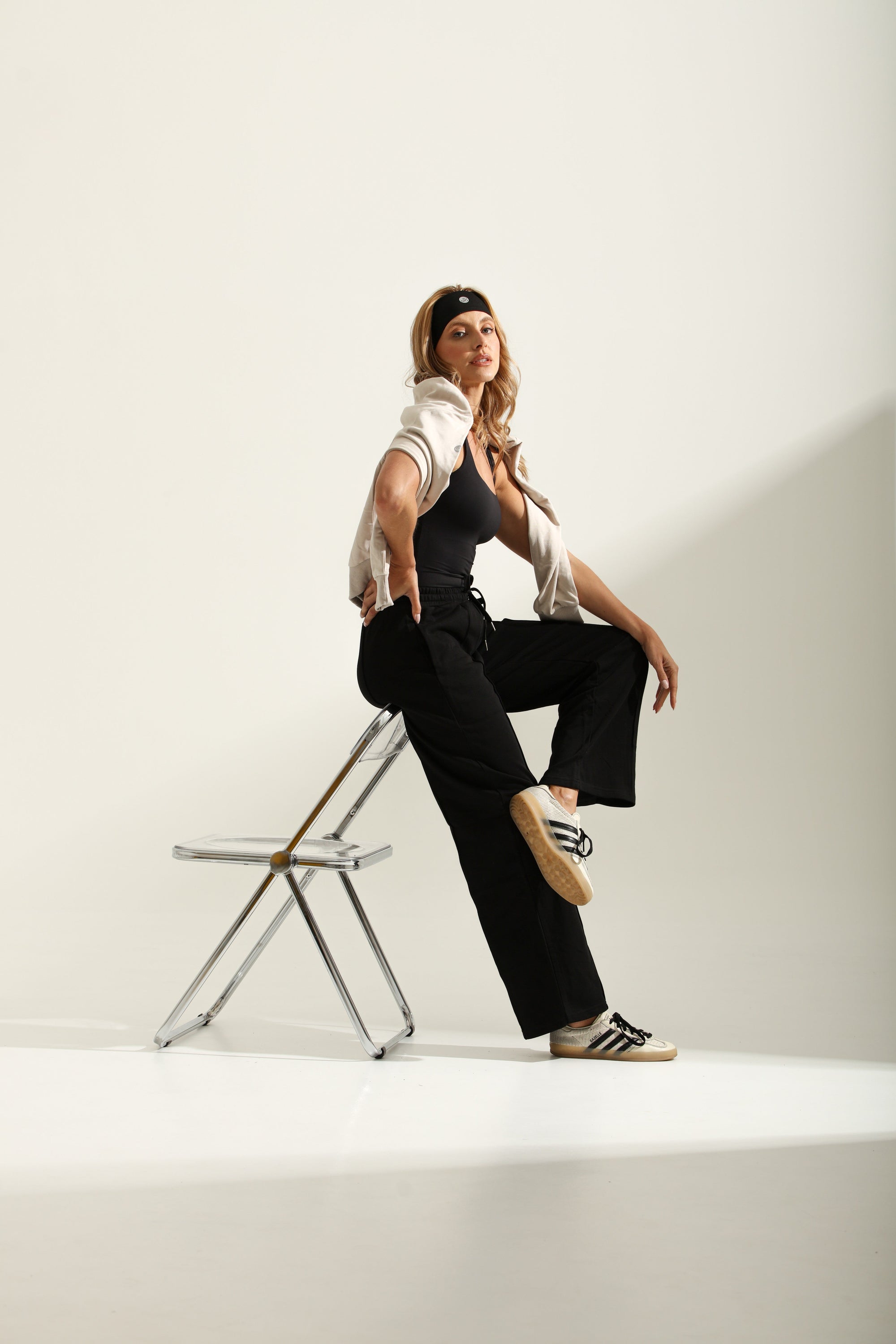 Calça Moletom Modal - Preto ROWA STORE DI7