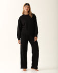 Conjunto Moletom Modal - Preto ROWA STORE DI7