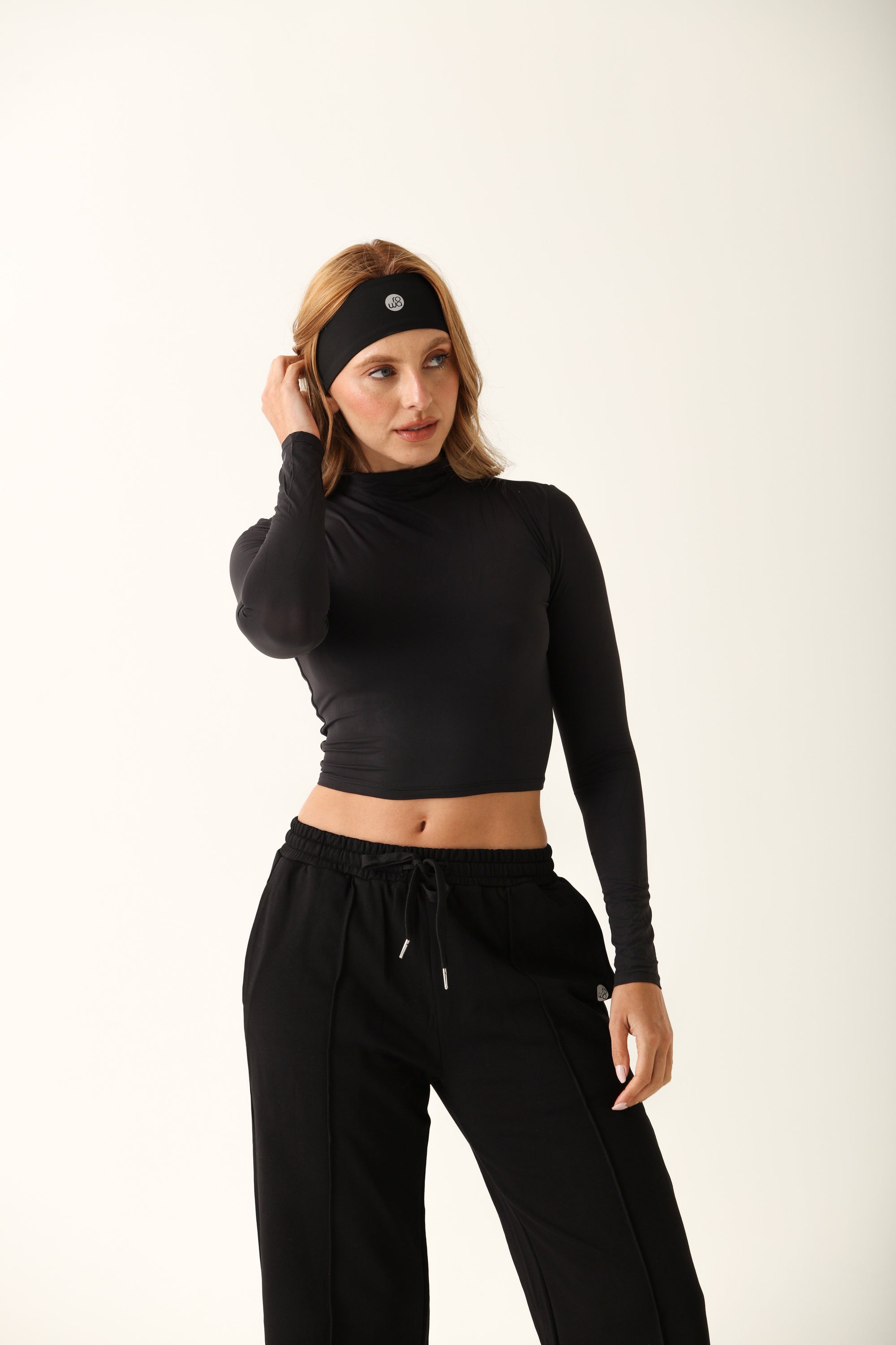 Calça Moletom Modal - Preto ROWA STORE DI7