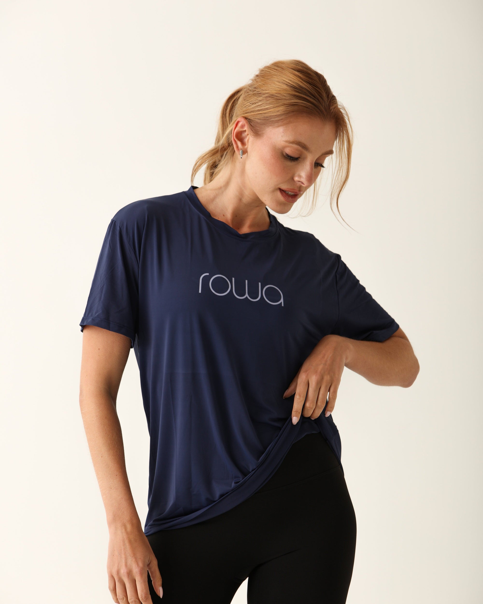Camiseta Básica Rowa II - Azul Marinho ROWA STORE DI6