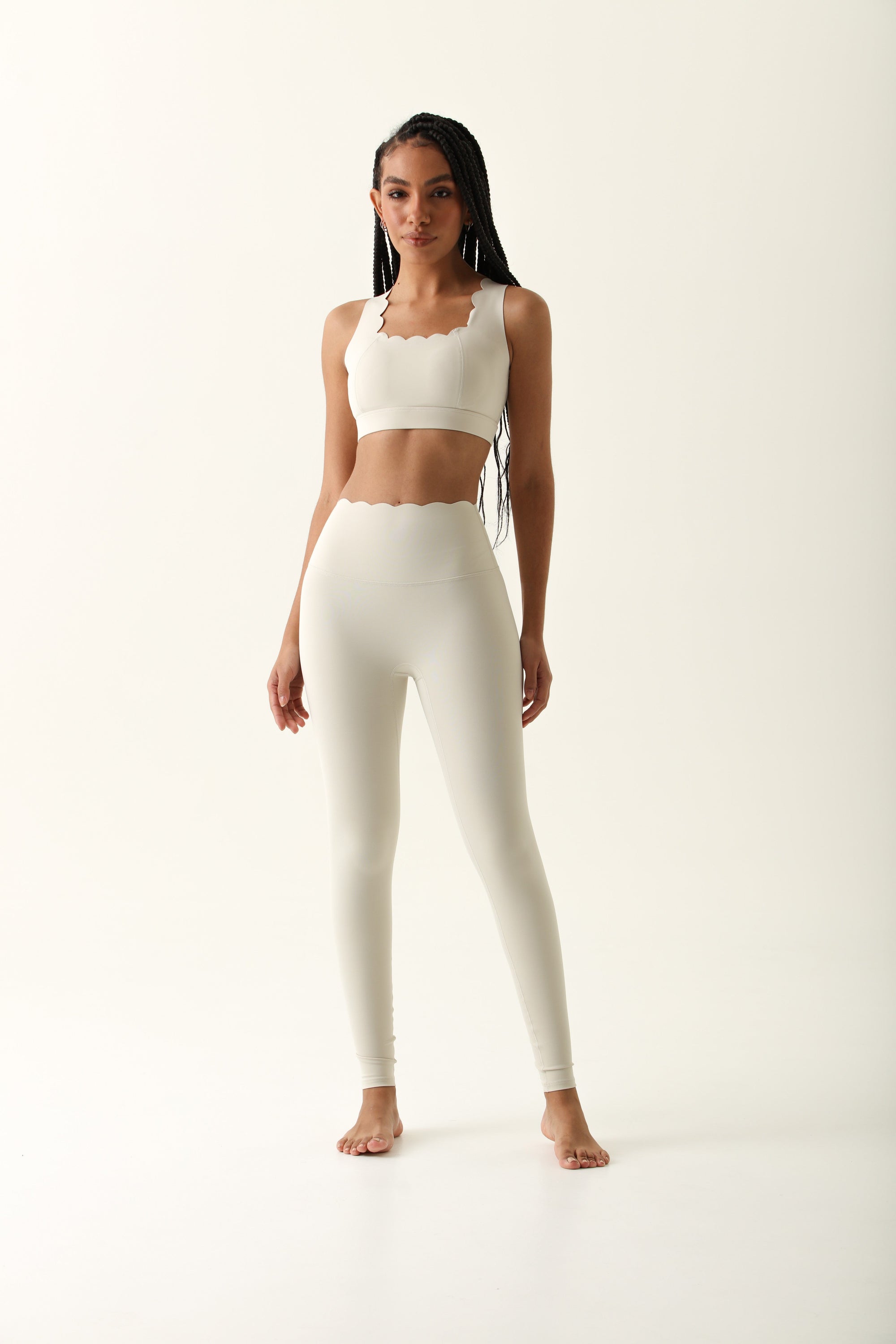 Legging Heart - Off-white ROWA STORE DI4