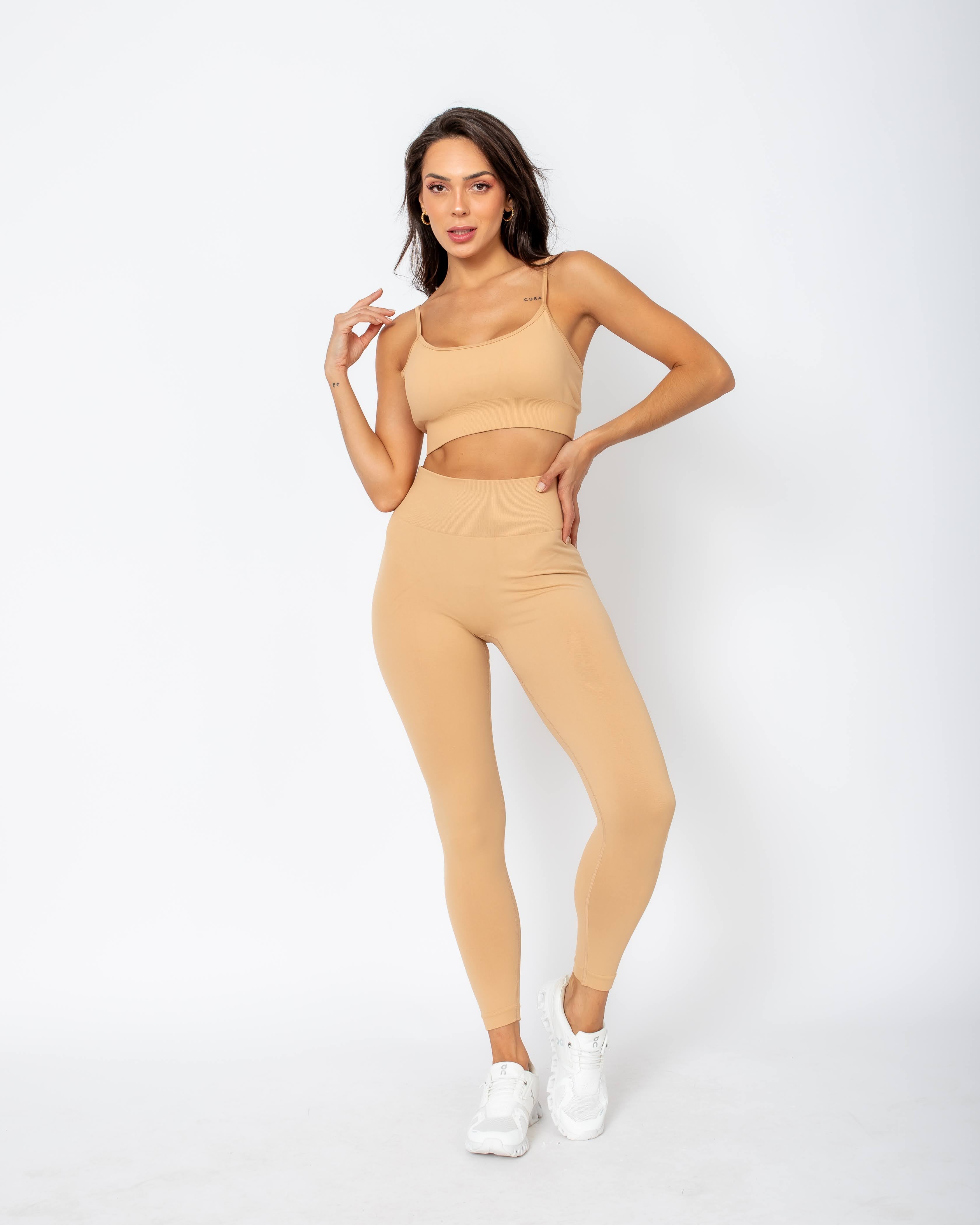 Legging Daiana Empina Bumbum - Latte