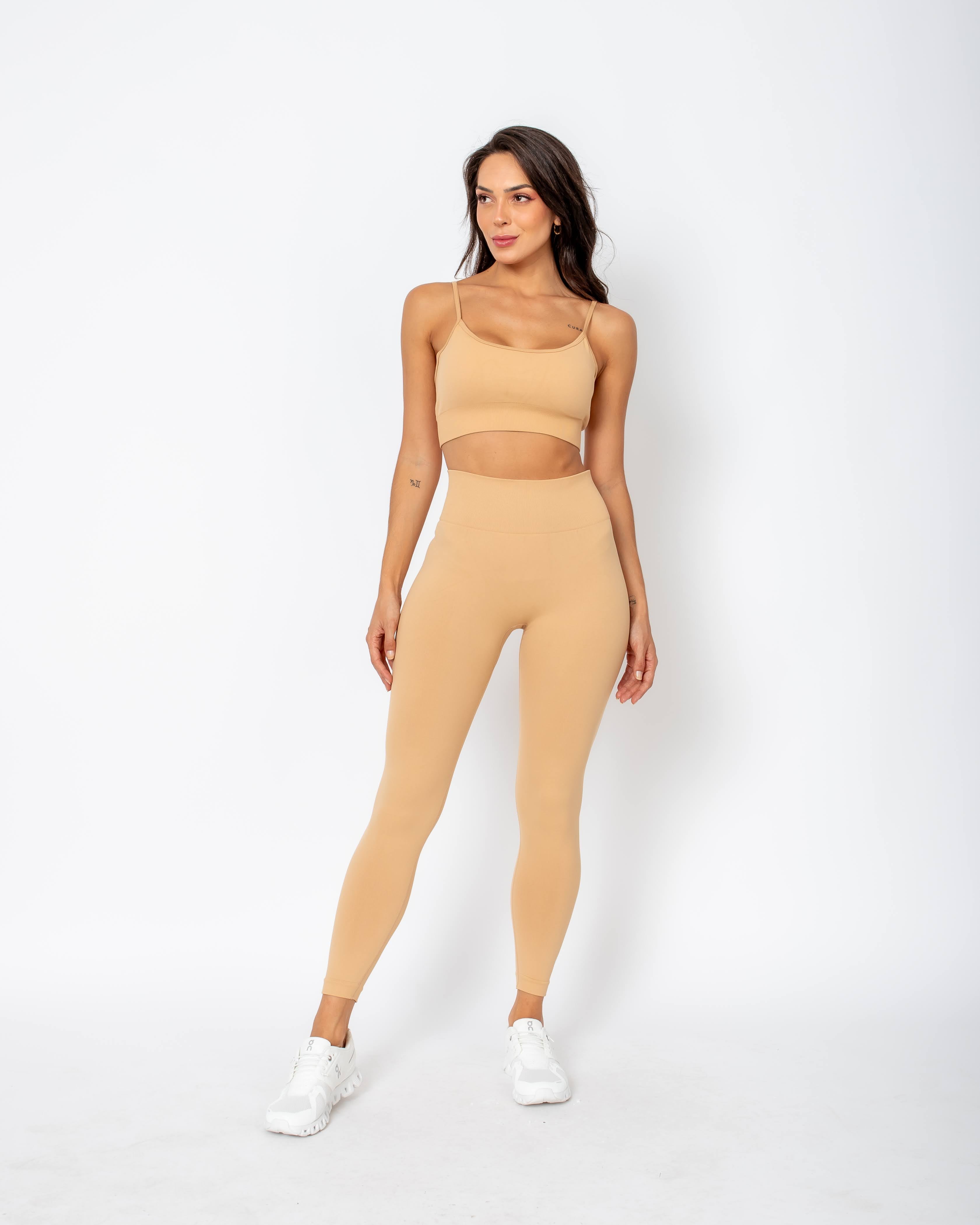 Legging Daiana Empina Bumbum - Latte