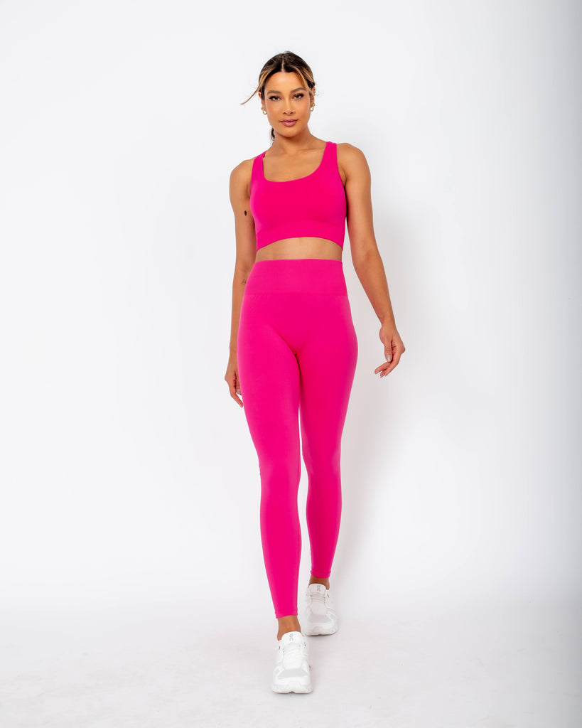 Legging de Malha Aiane - Pink