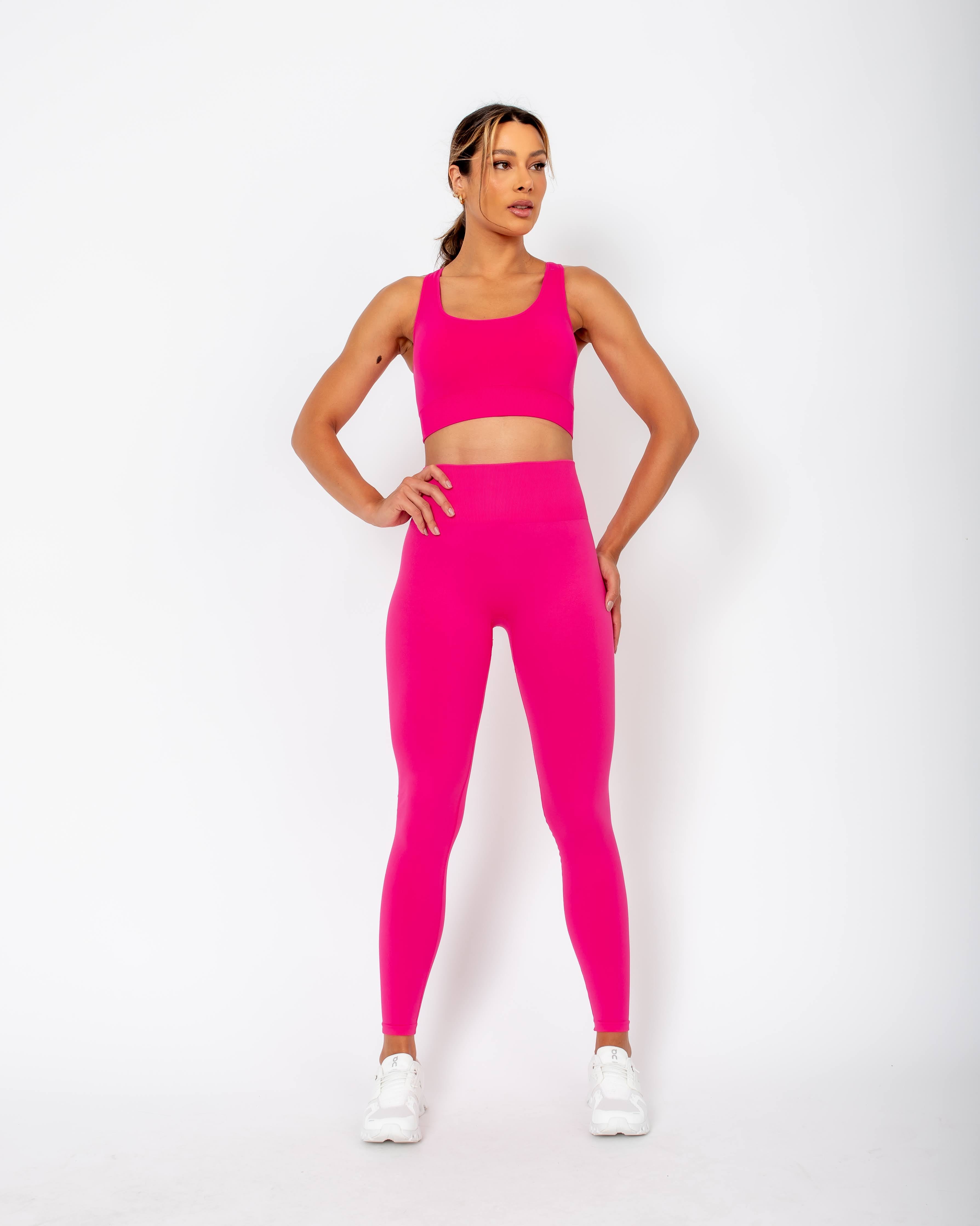 Legging de Malha Aiane - Pink