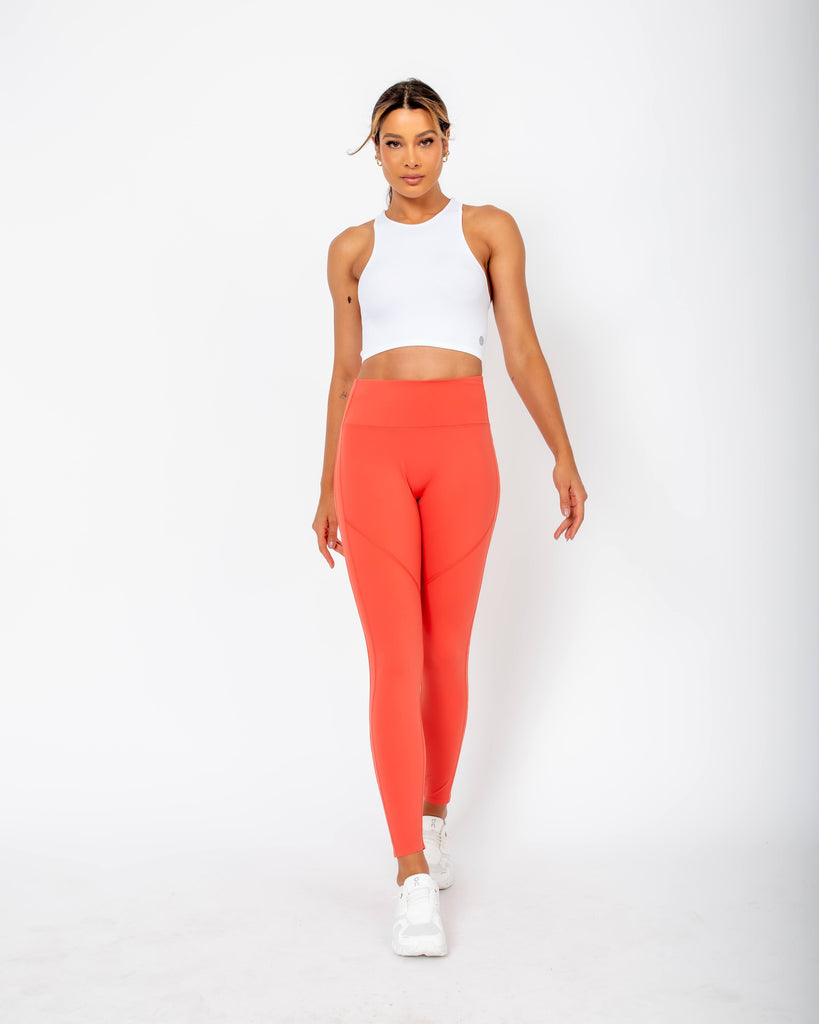 Regata Cropped Canelada Juju - Branco