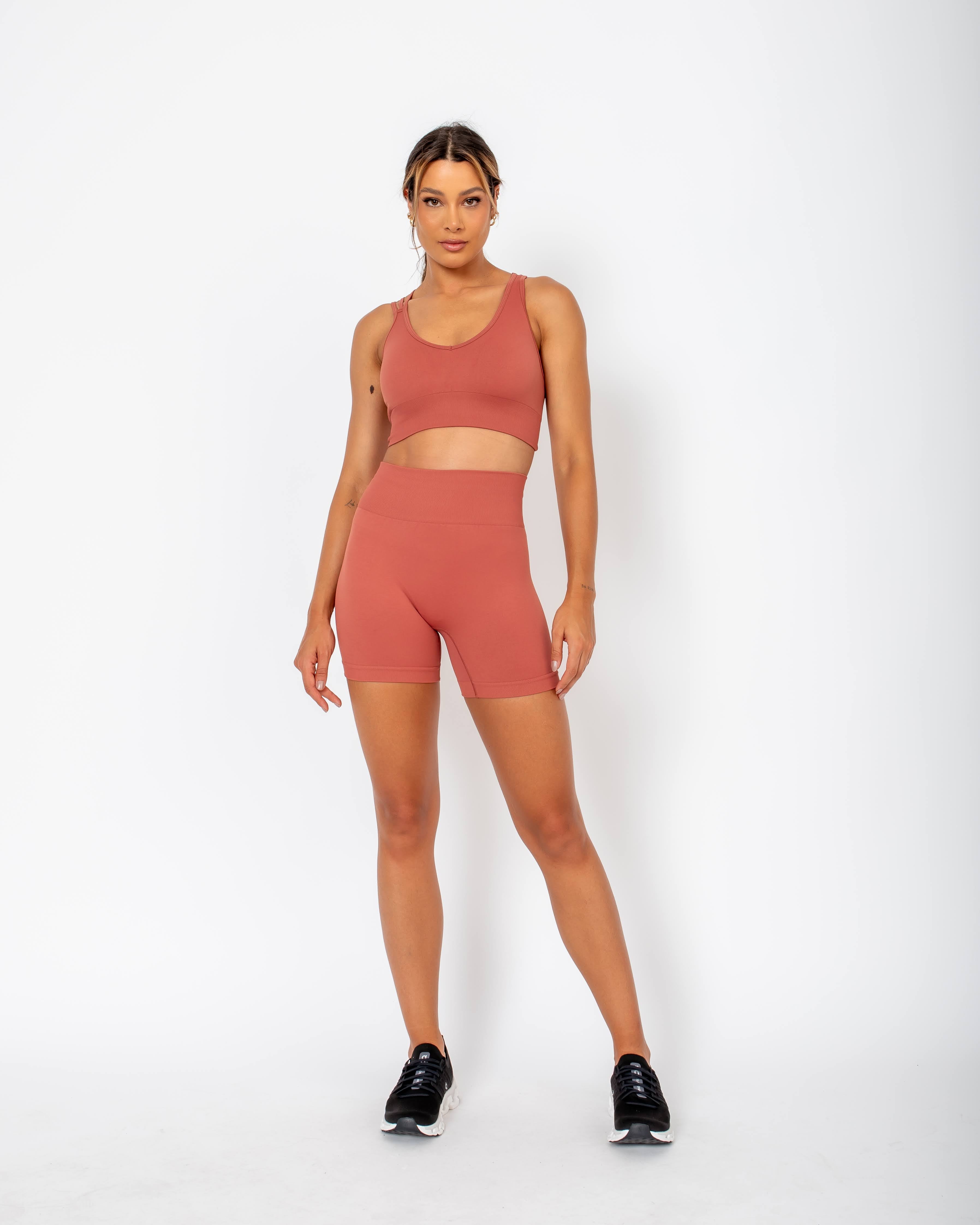 Top Saide com Alças Cruzadas - Blush