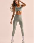 Legging Memel - Verde e Branco