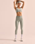 Legging Memel - Verde e Branco